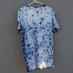 Indigo Dyed Shibori T-Shirt 128