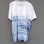 Indigo Dyed Shibori T-Shirt 129