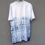 Indigo Dyed Shibori T-Shirt 129