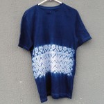 Indigo Dyed Shibori T-Shirt 130