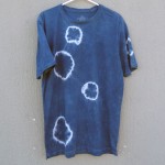 Indigo Dyed Shibori T-Shirt 131