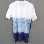 Indigo Dyed Shibori T-Shirt 132