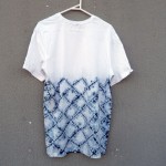 Indigo Dyed Shibori T-Shirt 134