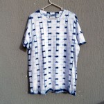 Indigo Dyed Shibori T-Shirt 148