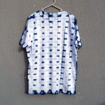 Indigo Dyed Shibori T-Shirt 148