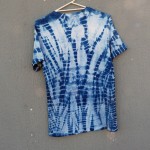 Indigo Dyed Shibori T-Shirt 152