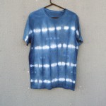 Indigo Dyed Shibori T-Shirt 154