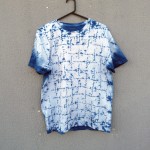 Indigo Dyed Shibori T-Shirt 155