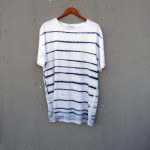 Indigo Dyed Shibori T-Shirt 156