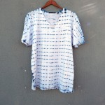 Indigo Dyed Shibori T-Shirt 157