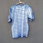 Indigo Dyed Shibori T-Shirt 159