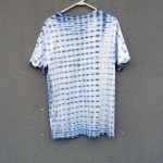 Indigo Dyed Shibori T-Shirt 160