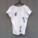 Indigo Dyed Shibori T-Shirt 163