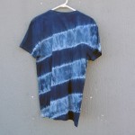 Indigo Dyed Shibori T-Shirt 163