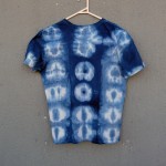 Indigo Dyed Shibori T-Shirt 168