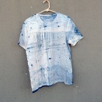 Indigo Dyed Shibori T-Shirt 169