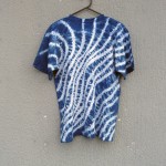 Indigo Dyed Shibori T-Shirt 171