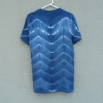 Indigo Dyed Shibori T-Shirt 174