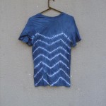 Indigo Dyed Shibori T-Shirt 175