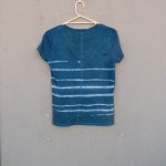 Indigo Dyed Shibori T-Shirt 181