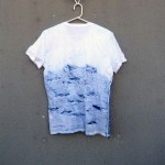 Indigo Dyed Shibori T-Shirt 182