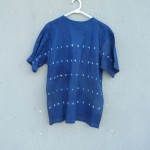 Indigo Dyed Shibori T-Shirt 183