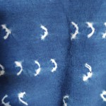 Indigo Dyed Shibori T-Shirt 184