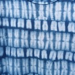 Indigo Dyed Shibori T-Shirt 186