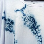 Indigo Dyed Shibori T-Shirt