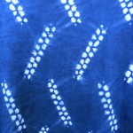 Indigo Dyed Shibori T-Shirt