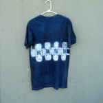 Indigo Dyed Shibori T-Shirt