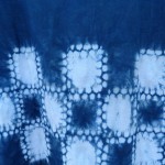 Indigo Dyed Shibori T-Shirt