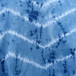 Indigo Dyed Shibori T-Shirt 198