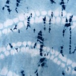 Indigo Dyed Shibori T-Shirt