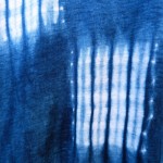 Indigo Dyed Shibori T-Shirt