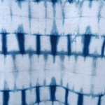 Indigo Dyed Shibori T-Shirt