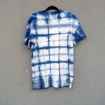 Indigo Dyed Shibori T-Shirt