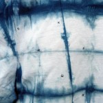 Indigo Dyed Shibori T-Shirt