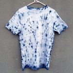 Indigo Dyed Shibori T-Shirt 099