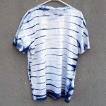 Indigo Dyed Shibori T-Shirt 100