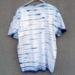 Indigo Dyed Shibori T-Shirt 100