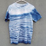 Indigo Dyed Shibori T-Shirt 101