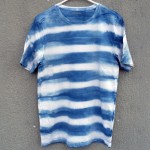 Indigo Dyed Shibori T-Shirt 102