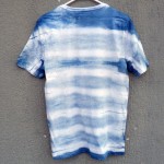 Indigo Dyed Shibori T-Shirt 102