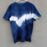 Indigo Dyed Shibori T-Shirt 103