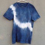 Indigo Dyed Shibori T-Shirt 105