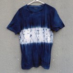 Indigo Dyed Shibori T-Shirt 106