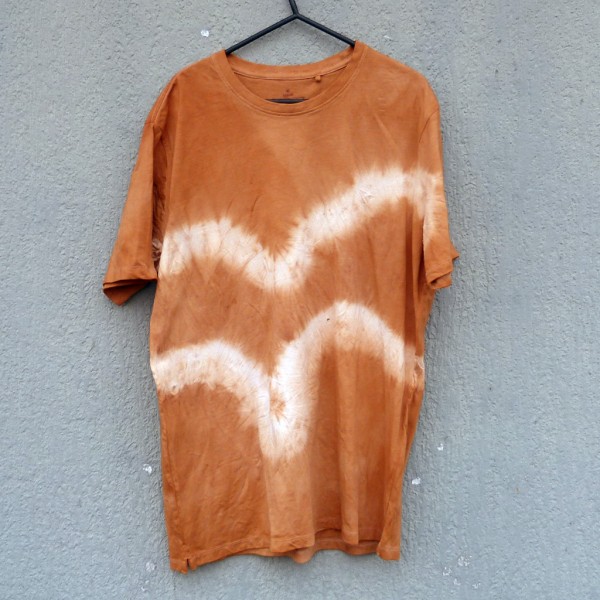 Cutch Dyed Shibori T-Shirt 110