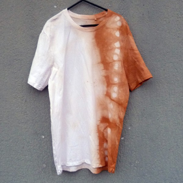 Cutch Dyed Shibori T-Shirt 111