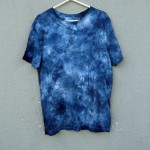 Indigo Natural Dyed Shibori T-Shirt